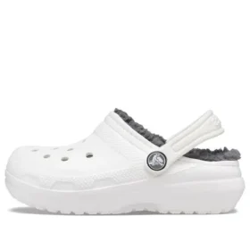 Sandálias desportivas Crocs Classic Clog para criança «Branco Cinza»