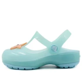 Sandálias Isabella minimalistas e casuais em azul-celeste