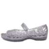 Sandálias Peep Toe Isabella Glitter «Silver»