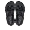 Sandálias Soho “Black” da Crocs x Simon Rocha