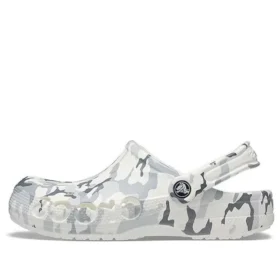 Sandálias unissexo Bayaband – Camuflagem branca «Cinza Branco»