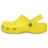 Sandálias unissexo clássicas Crocs Beach em amarelo vivo