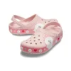 Sandálias unissexo Crocs x Line Friends Beach Pink