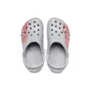 Sandálias unissexo desportivas casuais de sapatos rasos para atividades ao ar livre Coca-Cola x Crocs Crossover Light X, cinzentas