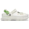 Sankuanz x Clog «Branco Verde»