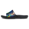 Sapatos casual unissexo preto e azul escuro