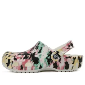 Sapatos com padrão clássico e combinação multicolorida, unissexo «Preto, Rosa, Verde»