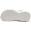 Sapatos de praia retro Classic Clog Clouds, brancos