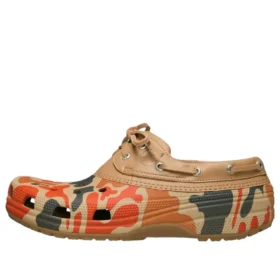 Sapatos de vela Classic Duck Camo «Tan Shocking Orange» Sapatos de vela Classic Duck Camo «Tan Shocking Orange»