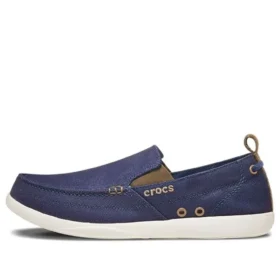 Sapatos desportivos casuais de estilo «athleisure» em azul escuro