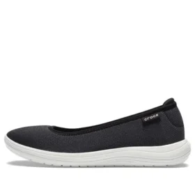 Sapatos desportivos casuais e confortáveis Reviva, de cano baixo, respiráveis, em preto e branco