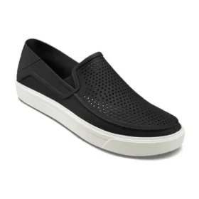 Sapatos Desportivos Casual Athleisure Preto Branco
