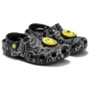 Smiley World Classic Clogs «Preto Branco Amarelo»