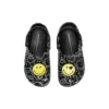 Smiley World Classic Clogs «Preto Branco Amarelo»