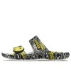SmileyWorld x Classic Sandal «Preto e Branco»