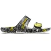 SmileyWorld x Classic Sandal «Preto e Branco»