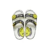 SmileyWorld x Classic Sandal «Preto e Branco»
