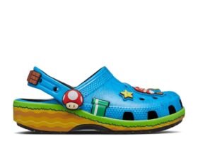 Super Mario x Classic Clog Kids ‘Azul’