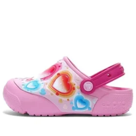Tamancos Fun Lab Heart Lights Clogs «Rosa Azul»