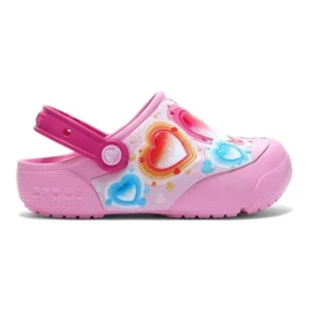 Tamancos Fun Lab Heart Lights Clogs «Rosa Azul»