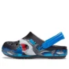 Tamancos Fun Lab Shark Lights Clogs «Preto, cinzento e azul»