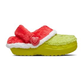 The Grinch x Classic Lined Clog para crianças «Stealing Christmas»
