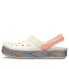 Tiras Crocband Clogs “Branco-Rosa”