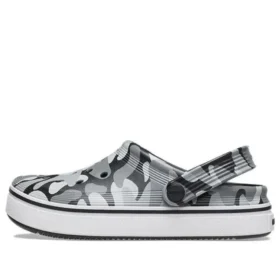 Tiras Off Court com Estampado «Cinza Preto Branco»