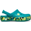 Tênis Crocband Glow Confetti Band Clog para crianças