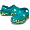 Tênis Crocband Glow Confetti Band Clog para crianças