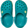 Tênis Crocband Glow Confetti Band Clog para crianças