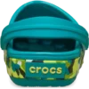 Tênis Crocband Glow Confetti Band Clog para crianças