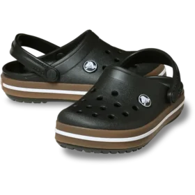 Tênis Crocband Gum Clog para crianças pequenas