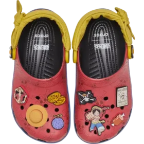 Tênis Luffy Classic Clog para Crianças da Coleção One Piece