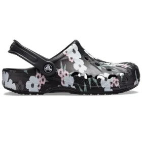 Tocados Baya Clogs «Tropical Floral Black»